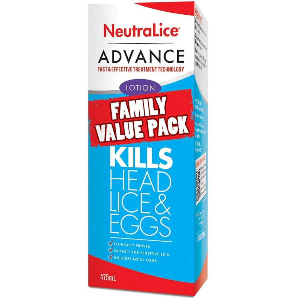 Hair Problems NeutraLice Head Lice Advance Lotion 475ml