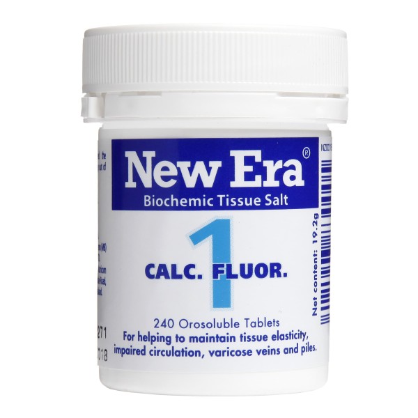 New Era Tissue Salt No.1 Calc. Fluor. 240 Tablets