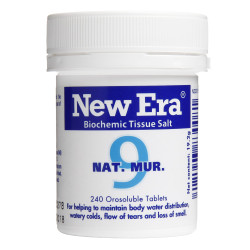 New Era Tissue Salt No.9 Nat. Mur. 240 Tablets New Era Tissue Salt No.9 Nat. Mur. 240 Tablets