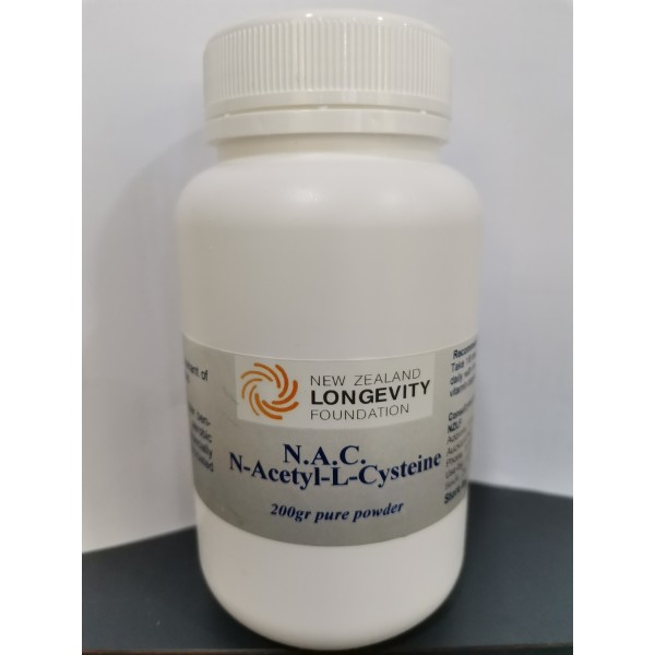 NZLF NAC N-Acetyl L-Cysteine Pure Powder
