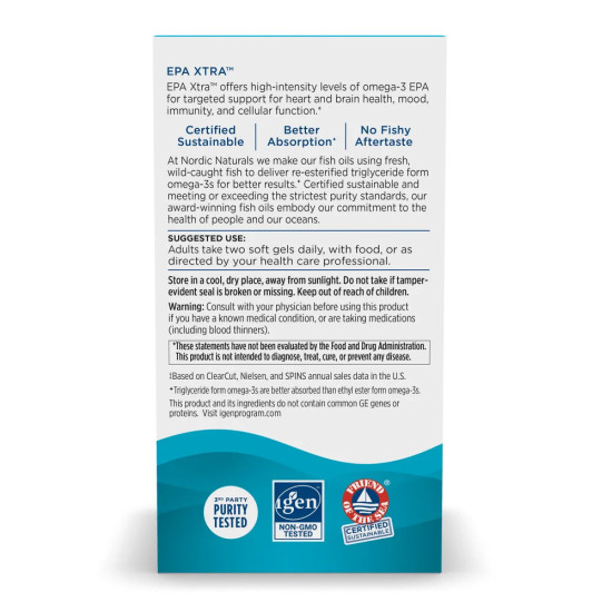 Nordic Naturals EPA Xtra 60 Softgels