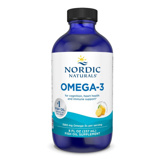 Nordic Naturals Omega 3 Liquid Lemon 237ml - Best Seller & Trending