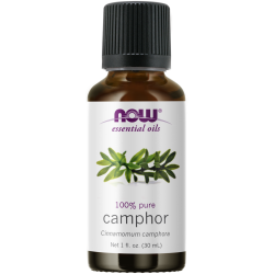 NOW Essential Oils Camphor Oil (Cinnamomum Camphora) 100% Pure 30ml NOW Essential Oils Camphor Oil (Cinnamomum Camphora) 100% Pure 30ml