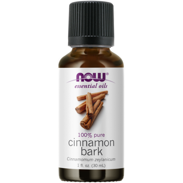 NOW Essential Oils Cinnamon Bark Oil (Cinnamomum Zeylanicum) 100% Pure 30ml