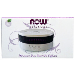 Now Foods Dual Mist Ultrasonic Oil Diffuser Now Foods Dual Mist Ultrasonic Oil Diffuser