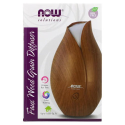 Now Foods Faux Wood Grain Ultrasonic Oil Diffuser Now Foods Faux Wood Grain Ultrasonic Oil Diffuser