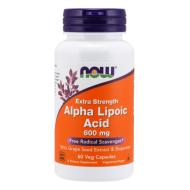 Now Foods Alpha Lipoic Acid Extra Strength 600mg 60 Capsules