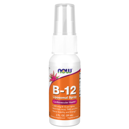 Now Foods B12 Liposomal Spray 1000mcg 59ml