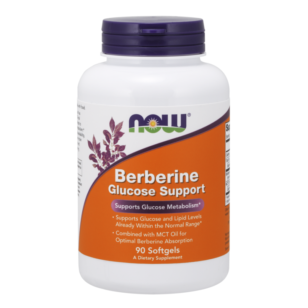 Now Foods Berberine Glucose Support 90 Softgels - Health ...