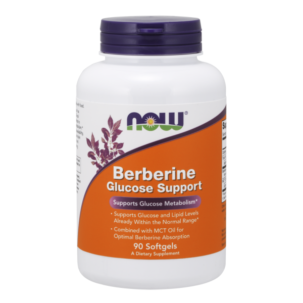 Now Foods Berberine Glucose Support 90 Softgels
