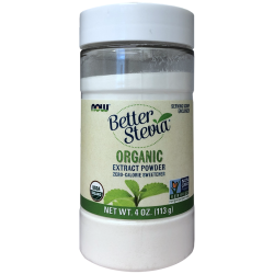 Now Foods BetterStevia® Extract Powder Organic 113g Now Foods BetterStevia® Extract Powder Organic 113g