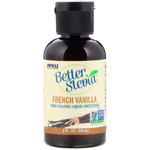 Now Foods BetterStevia Liquid Sweeteners French Vanilla 59ml