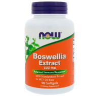 Now Foods Boswellia Extract 500mg 90 Softgels Now Foods Boswellia Extract 500mg 90 Softgels
