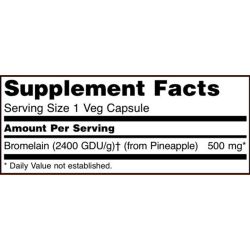 Now Foods Bromelain 500mg 60 Capsules Now Foods Bromelain 500mg 60 Capsules