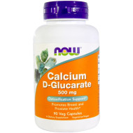 Now Foods Calcium D-Glucarate 500mg 90 Capsules Now Foods Calcium D-Glucarate 500mg 90 Capsules
