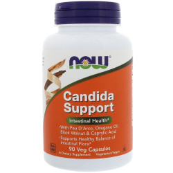 Now Foods Candida Support Intestinal Health 90 Capsules Now Foods Candida Support Intestinal Health 90 Capsules