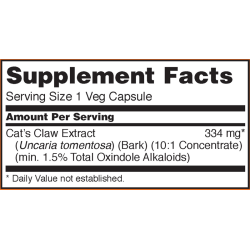 Now Foods Cat's Claw Extract 60 Capsules Now Foods Cat's Claw Extract 60 Capsules