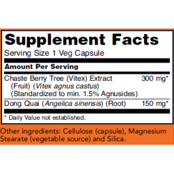 Now Foods Chaste Berry Vitex Extract 300mg 90 Capsules Now Foods Chaste Berry Vitex Extract 300mg 90 Capsules