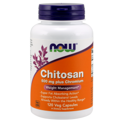 Now Foods Chitosan 500mg 120 Capsules