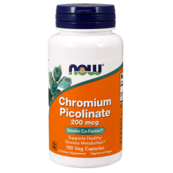 Now Foods Chromium Picolinate 200mcg 100 Capsules Now Foods Chromium Picolinate 200mcg 100 Capsules