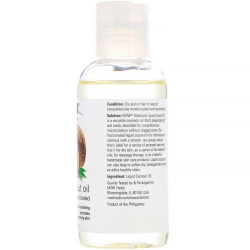 Now Foods Coconut Oil Liquid Pure Fractionated 118ml Now Foods Coconut Oil Liquid Pure Fractionated 118ml