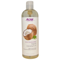 Now Foods Coconut Oil Liquid Pure Fractionated 473ml Now Foods Coconut Oil Liquid Pure Fractionated 473ml