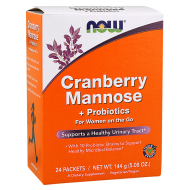 Now Foods Cranberry Mannose plus Probiotics 24 Packets Now Foods Cranberry Mannose plus Probiotics 24 Packets
