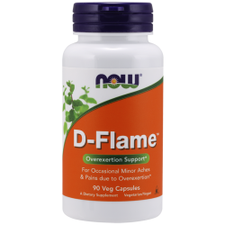 Now Foods D-Flame Overexertion Support 90 Capsules Now Foods D-Flame Overexertion Support 90 Capsules