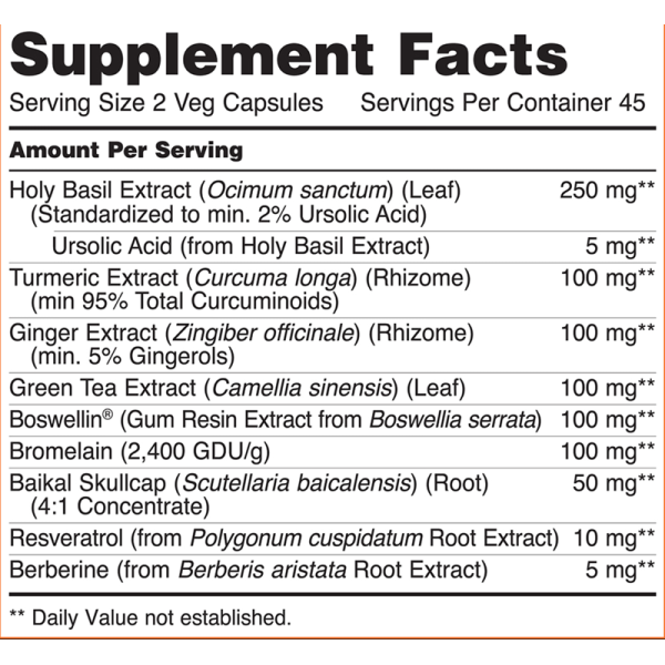 Now Foods D-Flame Overexertion Support 90 Capsules