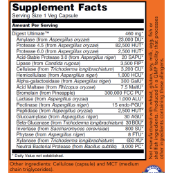 Now Foods Digest Ultimate Digestion Health 60 Capsules