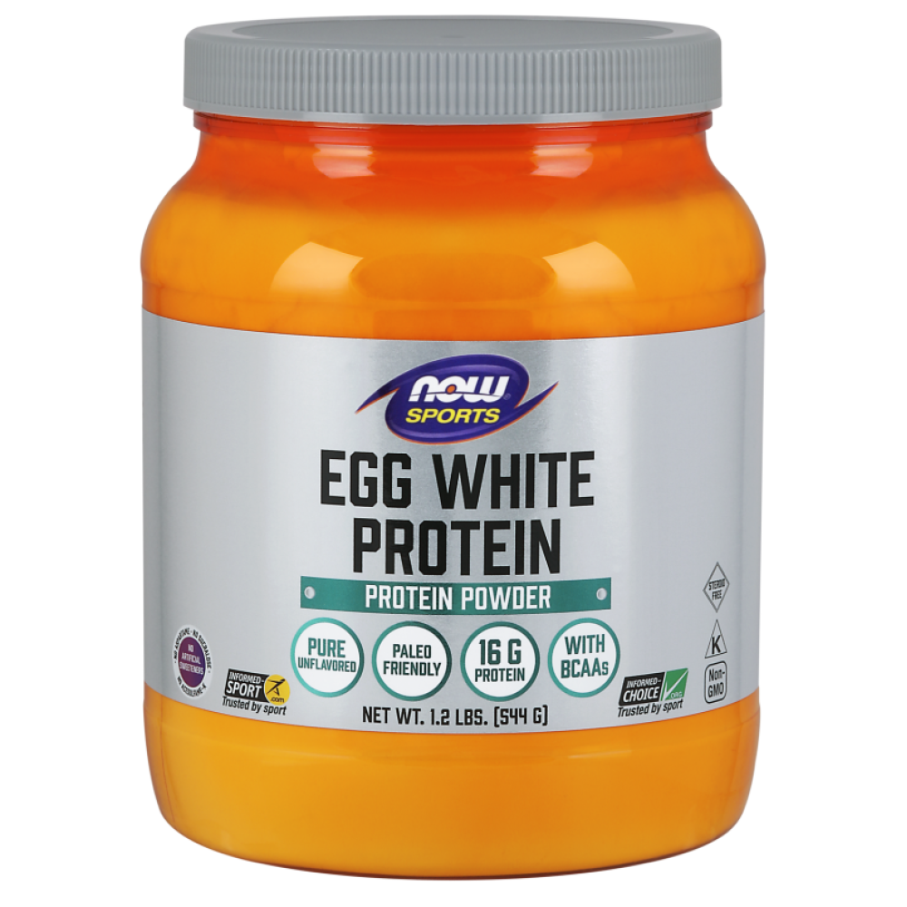 Now Foods Egg White Protein Protein Powder 544g Health
