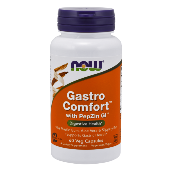 Now Foods Gastro Comfort with PepZin GI 60 Capsules
