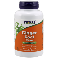 Now Foods Ginger Root 550mg 100 Capsules Now Foods Ginger Root 550mg 100 Capsules