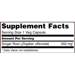 Now Foods Ginger Root 550mg 100 Capsules Now Foods Ginger Root 550mg 100 Capsules