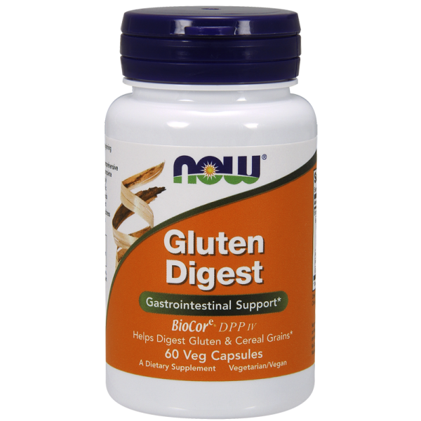 Now Foods Gluten Digest Gastrointestinal Support 60 Capsules