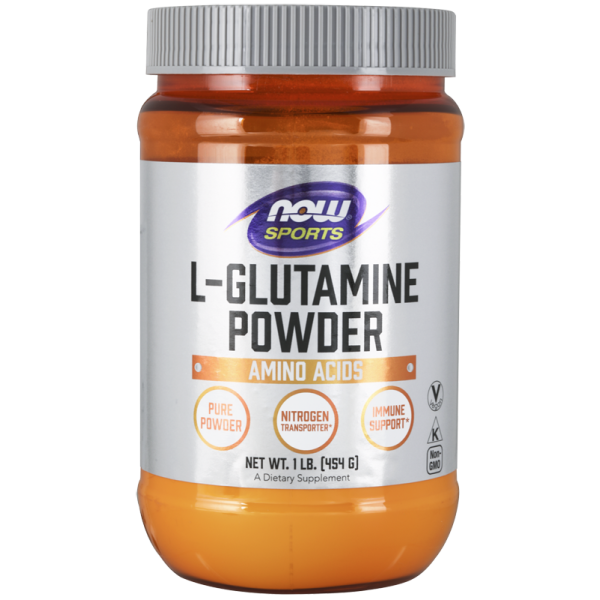 Now Foods L-Glutamine Powder 454g