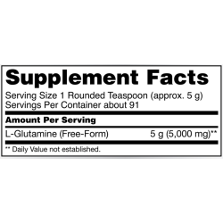 Now Foods L-Glutamine Powder 454g Now Foods L-Glutamine Powder 454g