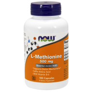 Now Foods L-Methionine 500mg 100 Capsules Now Foods L-Methionine 500mg 100 Capsules