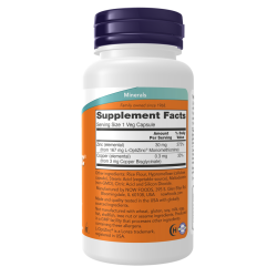 Now Foods L-Optizinc 30mg with Copper 100 Capsules