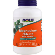 Now Foods Magnesium Citrate Pure Powder 227g Now Foods Magnesium Citrate Pure Powder 227g