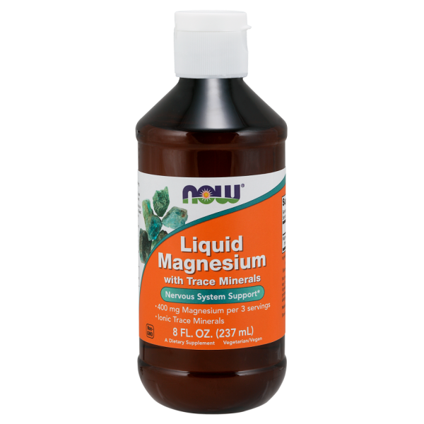 Now Foods Magnesium Liquid with Trace Minerals 237ml