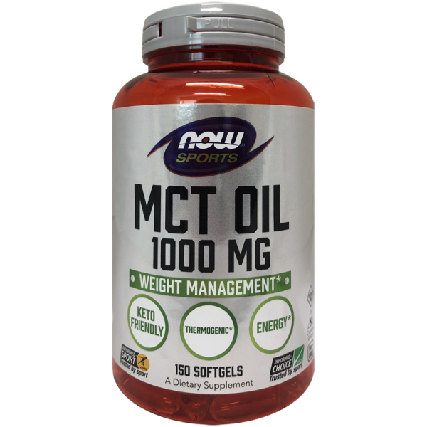 Now Foods MCT Oil 1000mg 150 Softgels