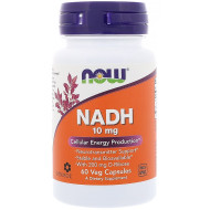 Now Foods NADH 10mg 60 Capsules Now Foods NADH 10mg 60 Capsules