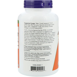 Now Foods Organic Inulin Prebiotic Intestinal Support Pure Powder 227g Now Foods Organic Inulin Prebiotic Intestinal Support Pure Powder 227g