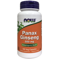 Now Foods Panax Ginseng 500mg 100 Capsules Now Foods Panax Ginseng 500mg 100 Capsules