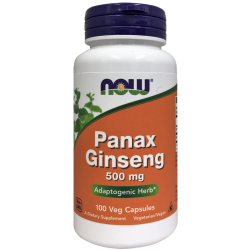 Now Foods Panax Ginseng 500mg 100 Capsules Now Foods Panax Ginseng 500mg 100 Capsules