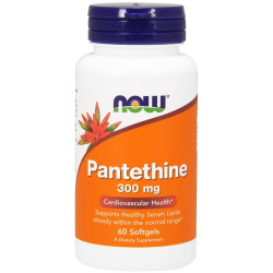 Now Foods Pantethine 300mg 60 Softgels Now Foods Pantethine 300mg 60 Softgels