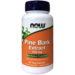 Now Foods Pine Bark Extract 240mg 90 Capsules Now Foods Pine Bark Extract 240mg 90 Capsules