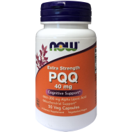 Now Foods PQQ Extra Strength 40mg 50 Capsules Now Foods PQQ Extra Strength 40mg 50 Capsules