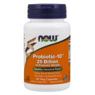 Now Foods Probiotic-10 25 Billion 50 Capsules Now Foods Probiotic-10 25 Billion 50 Capsules